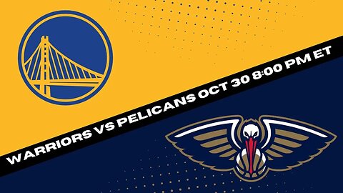 Golden State Warriors vs New Orleans Pelicans | NBA Prediction - October 30, 2023
