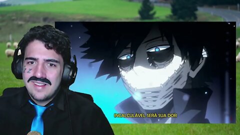 PASTOR REACT ♫ Dabi (Modo Berserk) Boku no Hero - Contemplem a Cremação | Gabriza (Prod. Shinasu)