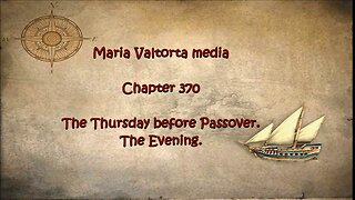 The Thursday before Passover. The Evening.