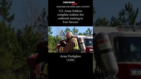 Army Firefighting training - 12M - #short