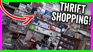 THRIFT STORE SHOPPING FOR RARE COLLECTIBLES WORTH MONEY!!