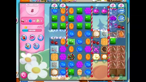 Candy Crush Level 5877 Talkthrough, 31 Moves 0 Boosters