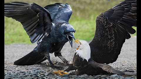 Avian Fearlessness: 20 Birds Defying Giants | Why Crows Command Respect | Animal Vised