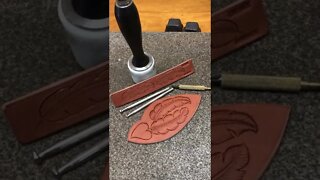 How To Tool And Carve Leather With Limited Tools For Great Results By Bruce Cheaney Leather Crafter