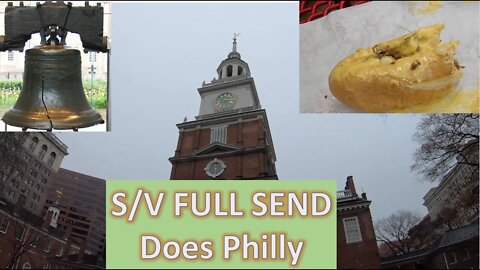 S/V Full Send explores the city of Philadelphia for Army Navy 2019