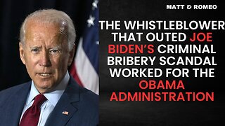 The Whistleblower that Outed Joe Biden’s Criminal Bribery Scandal Worked for the Obama Regime