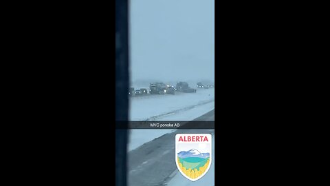 Highway 2 Accident Ponoka Alberta