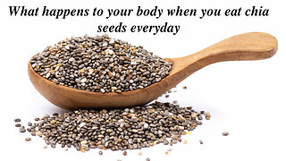 What happens to your body when you eat chia seeds everyday #chiaseed