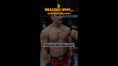 UFC Arnold Allen beats Max Holloway