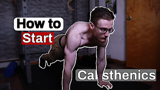 How to Start Calisthenics at Home for Beginners NO Equipment!
