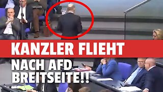 AfD GRILLT Scholz: Kanzler VERLÄSST FLUCHTARTIG den Saal!@Oli🙈