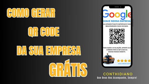 Como Gerar QR CODE de Avaliação da Empresa Gratis