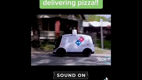 Robot Pizza Delivery !!!