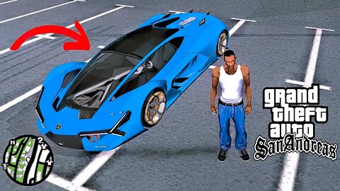 Secret Lamborghini Terzo Millennio Super Car Location in GTA San Andreas (Cheat Code)