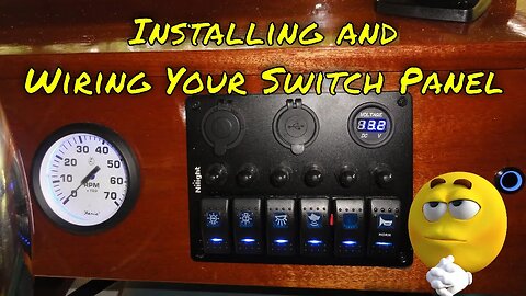 How to Install and Wire a Boat Switch Panel - Boston Whaler Restoration - Part 17