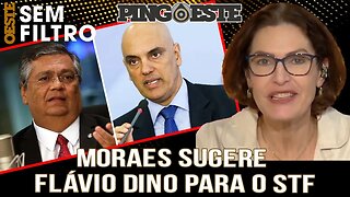 Moraes sugere a lula Flávio Dino para STF