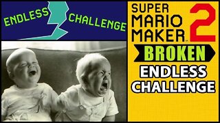 CO-OP ENDLESS CHALLENGE! | 2-Player Mario Maker 2 | The Basement | Part 2