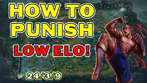 How Do I Play Lee Sin And Carry Like A Smurf? League of Legends Lee Sin Domination 24/3/9