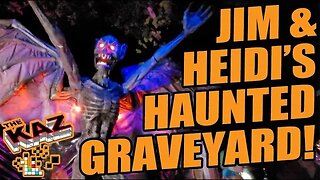 Jim and Heidi's Haunted Graveyard 2023 in Glens Falls, NY
