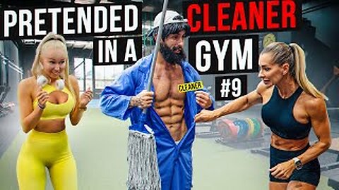 Elite Powerlifter Pretended to be a CLEANER | GYM PRANK