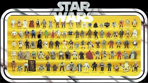 THE VINTAGE STAR WARS 96 ACTION FIGURES