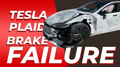 Tesla Model S Plaid Major Brake Failures Piling Up Shocking Video