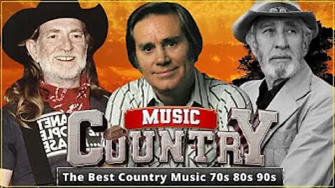 Willie Nelson, George Jones, Don Williams - Old Country Songs | Country Songs Oldies Playlist