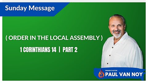 Order In The Local Assembly | Paul Van Noy | 11/05/2023 LIVE