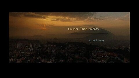 Louder Than Words. (Liquid DnB mix - DJ Lord Heyz)