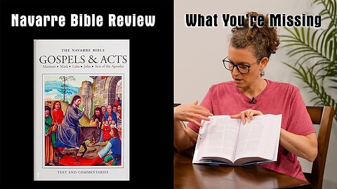 Bible Game Changer! Navarre Bible Gospels & Acts - Reader's Edition | Resource Review