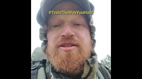 #trainthewayyouhunt