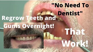 This Liquid Regrow Teeth and Gums Overnight Without Going To Dentist That Work!