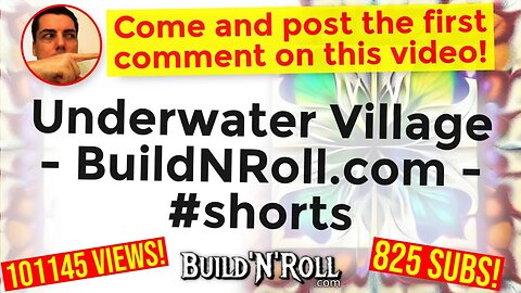 Underwater Village - BuildNRoll.com - #shorts
