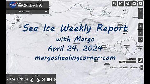 Sea Ice Weekly Report with Margo (Apr. 24, 2024)