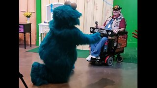 Powerwheelz with Cookie Monster and Elmo Seaworld Orlando