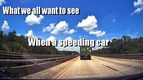 What we all want to see when a speeding car tries to merge at the last second - Albany, GA