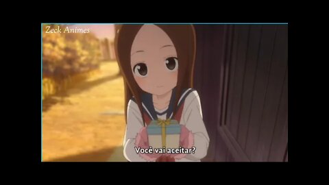 Você não vai acreditar no que ele ganho da Takagi san! 😏 | Karakai no Takagi-San