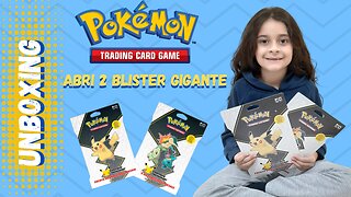 ABRI 2 BLISTER GIGANTE / CELEBRAÇÕES 25 ANOS / POKEMON TCG