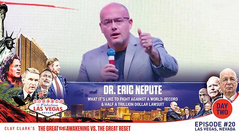 Dr. Eric Nepute | What It’s Like to Fight Against a World-Record & Half a Trillion Dollar Lawsuit | Request Tickets Via Text 918-851-0102