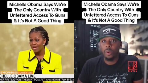 Michelle Obama's Gun Control Talking Points Dismantled In Three Minutes