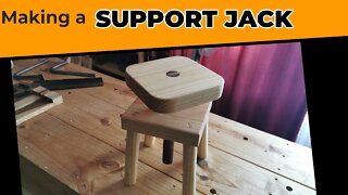 Making a Support Jack for my Saw-horse and workbench.