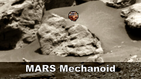 The MARS Mechanoid. Technical Wreckage. ArtAlienTV