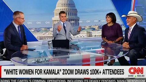 CNN Crew Cracks Up At ‘White Women For Kamala’ Alternative Nickname — ‘Karens For Kamala’