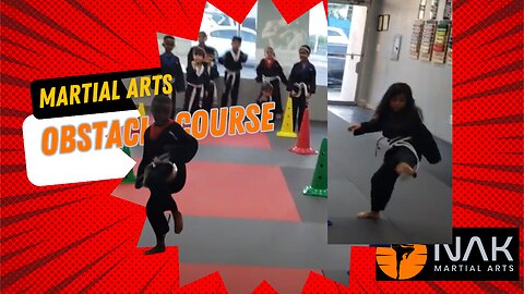 Martial arts Skill-based game obstacle course