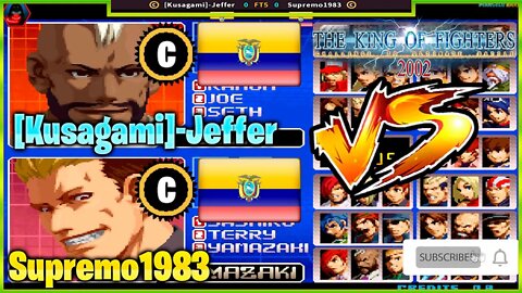 The King of Fighters 2002 ([Kusagami]-Jeffer Vs. Supremo1983) [Ecuador Vs. Ecuador]