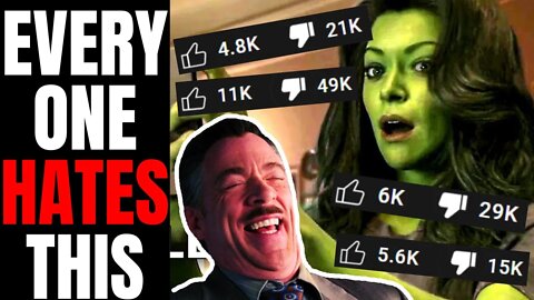 Marvel's She-Hulk DISASTER | Trailer Gets DESTROYED By Everyone As Media Blames Toxic Fans