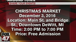 Around Town: 12/2/16/ Christmas Market, Holiday Parade and more