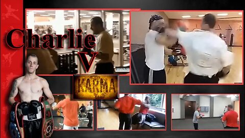 Charlie V Karma and its About Time Boxing Training At Its Best