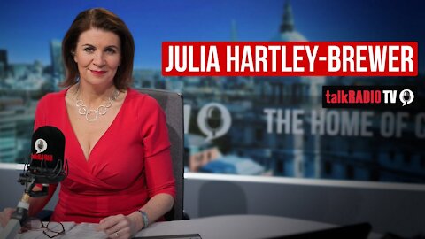 Guess who has tested positive for Covid? Yes - Julia Hartley Brewer!