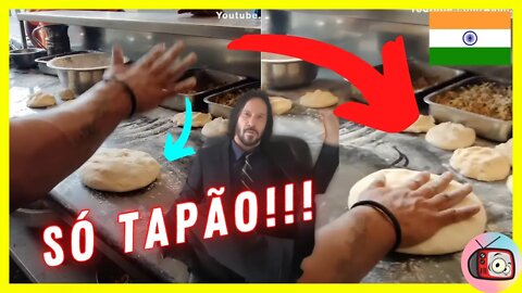 Reagindo a Comidas de Rua: ÍNDIA! UM TAPA no PÃO??? Conheça o KULCHA indiano! | Veja Aqui #15